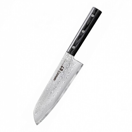 Нож кухонный Сантоку, 175 мм, Samura "67 Damascus" (SD67-0094M)
