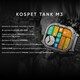 Розумний годинник Kospet TANK M3 Black (1077-0289)