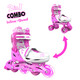 Роликові ковзани Neon Combo Skates Рожевий (Розмір 34-38) (NT10P4)