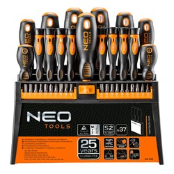 Набiр вiкруток i насадок Neo Tools, 37 шт. (04-210)