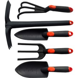 Набор инструментов: лопатка универсальная, вилка, культиватор, садовые когти (RN3550)