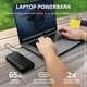 Портативное зарядное устройство Trust Laro 65W USB-C 20.000 mAh for laptop Black