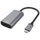 Адаптер 2E USB-C > HDMI 2.1, 0.21м, сірий (2E-W1409)