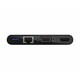 USB хаб Belkin USB-C - Ethernet, HDMI, VGA, USB-A, 100W PD, black (AVC004BTBK)