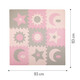 Коврик-пазл MoMi NEBE pink (90 x 90 cm) (AKCE00030)