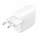 Зарядное устройство сетевое Belkin 30Вт 2хUSB-С PD PPS, белый (WCB010VFWH)