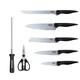 Набор ножей с 8 предметами Samura Mojo (SMJ-0280B)