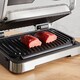 Гриль прижимной Tefal OptiGrill 2in1 XL 2200Вт, темп. режимов-4, съёмные пластины, металл (GC782D30)