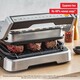 Гриль прижимной Tefal OptiGrill 4in1 Inox, 2100Вт, темп. режимов-4, съёмные пластины, металл