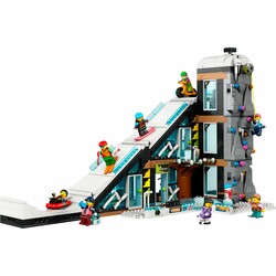 Конструктор LEGO City Гірськолижний та скелелазний центр (60366)