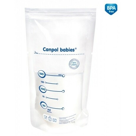 Canpol Babies. Пакети для зберігання молока(20 шт.)(70/001)