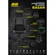 Крісло 2E Gaming BASAN II, ПУ шкіра, 4D-Armrests, чорно-червоний (2E-GC-BAS-BKRD)