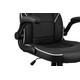 Игровое кресло 2E Gaming HEBI Black/White (2E-GC-HEB-BKWT)