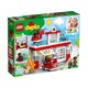 Конструктор LEGO DUPLO Пожарная часть и вертолёт (10970)