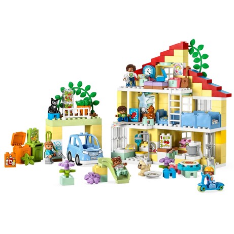 Конструктор LEGO DUPLO Town Семейный дом 3 в 1 (10994)