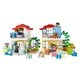 Конструктор LEGO DUPLO Town Семейный дом 3 в 1 (10994)