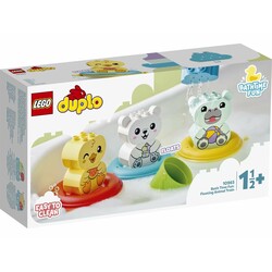 Конструктор LEGO DUPLO My First Приключения в ванной: плавучий поезд для зверей (10965)