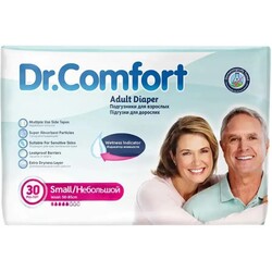 Підгузки для дорослих Dr Comfort Small 50-85 см 30 шт 5 крапель (8680131200993)