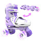 Роликові ковзани NEON Combo Skates Бузковий (Розмір 34-38) (NT10L4)