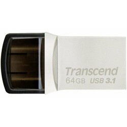 Накопитель Transcend 64GB USB 3.1 Type-A + Type-C 890 R90/W30MB/s (TS64GJF890S)