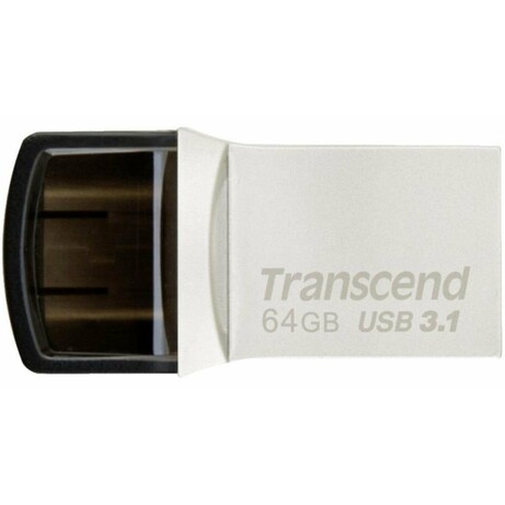 Накопитель Transcend 64GB USB 3.1 Type-A + Type-C 890 R90/W30MB/s (TS64GJF890S)