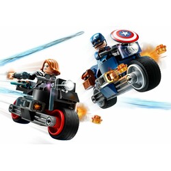 Конструктор LEGO Marvel Мотоцикли Чорної Вдови та Капітана Америка (76260)