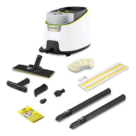 Пароочиститель Karcher SC 4 Deluxe, 2200Вт, 1300мл, 4Бар, белый (1.513-460.0)