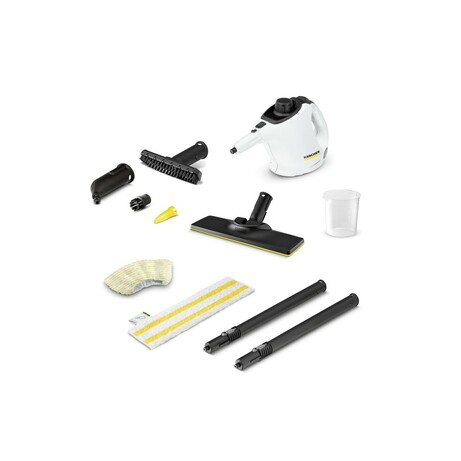 Пароочиститель Karcher SC 1 EasyFix, 1200Вт, 200мл, 3Бар, белый (1.516-401.0)