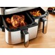 Tefal Мультипечь на 2 чаши Dual Easy Fry & Grill Air Fryer, 2700Вт, чаша-8,3 (5,2+3,1)л, сенсорное у