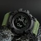 Часы наручные Skmei 1356AG Army Green + Compass (1080-0904)