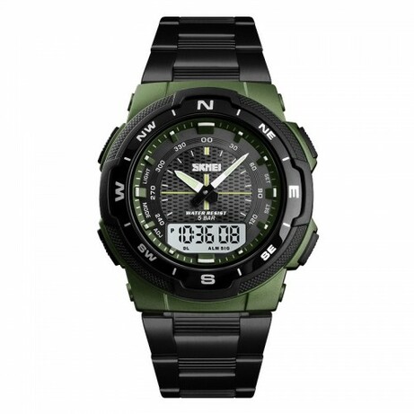 Часы наручные Skmei 1370AG Army Green (1080-1673)