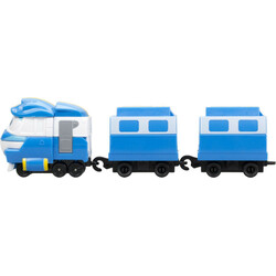 Robot Trains. Игровой набор Silverlit Паровозик с двумя вагонами Кей (80176)