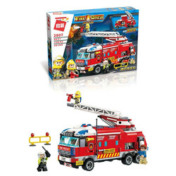 Brick. Конструктор Пожарная служба машина 2807 шт (6955265606143)