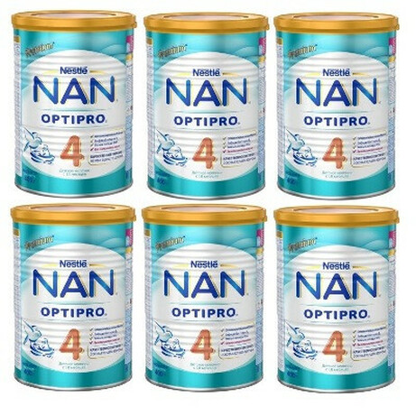 Nestle. Суміш Nestle NAN 4, 18 мес+ 6х800 г   (698926)