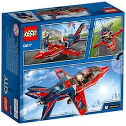 Lego. Конструктор Самолет на аэрошоу 60177 (5702016117479)