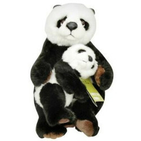 WWF. Іграшка м'яка Панда і її малюк 28см D*1 шт(8712269168132)