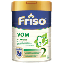 Friso VOM 2 Comfort с пребиотиками, 800 г. (8716200730037)