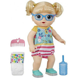 Hasbro.Интерактивная кукла Baby Alive Hasbro Первые Шаги Смешной Малышки Блондинки (E5247)