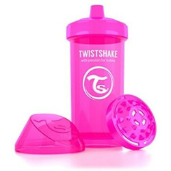 Twistshake. Дитяча чашка 360мл, рожева(24901)