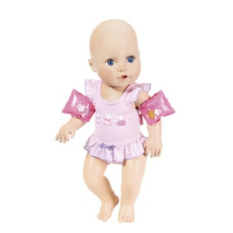 Zapf.  Интерактивная кукла BABY ANNABELL - НАУЧИ МЕНЯ ПЛАВАТЬ (43 см, с аксессуарами, плавает в воде