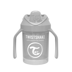 Twistshake. Дитяча чашка 230мл, Сіра   (69882)