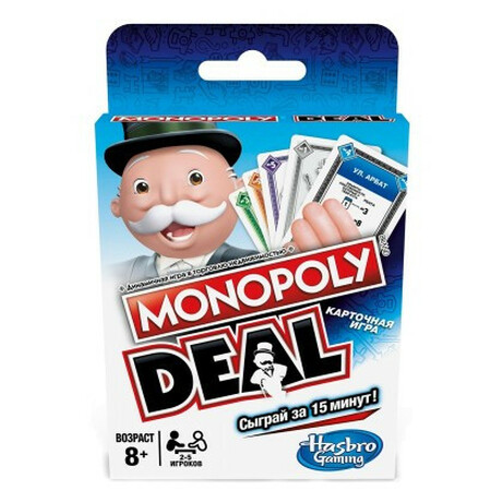 Hasbro.Настільна гра Monopoly Угода(5010993555079)