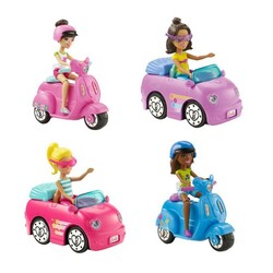 Fisher Price. Лялька Barbie On the GO з транспортом Mattel(FHV76)