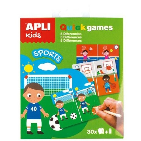 Apli Kids. Набор настольных игр для обучения и путешествий (8410782152323)