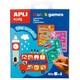 Apli Kids. Набор настольных игр для обучения и путешествий (8410782152330)