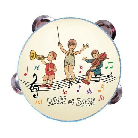 Bass&Bass. Дитячий музичний інструмент тамбурин(3457019606551)