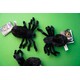 Hansa.Паук Черный тарантул, 19 см, реалистичная мягкая игрушка (4806021947296)