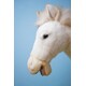Hansa. М'яка іграшка Карликовий кінь(білий), 55 см(4806021954515)
