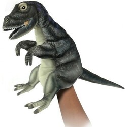 Hansa. Альбертозавр, іграшка на руку, 50 см, реалістична м'яка іграшка(4806021977576)