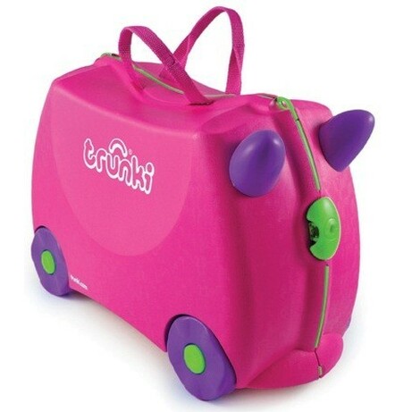 Trunki. Детский дорожный чемоданчик  (розовый) (5055192200061)